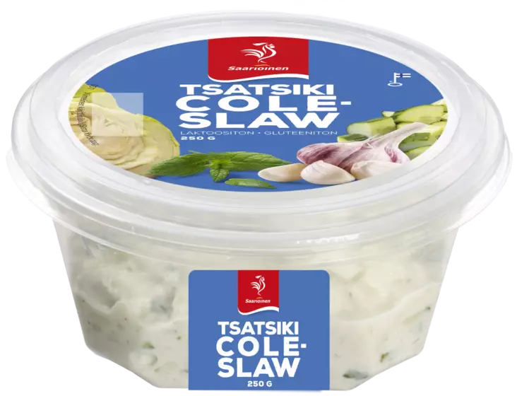 Saarioinen Tsatsiki coleslaw 250g - Elintarvikkeet - 6412000035519 - 1