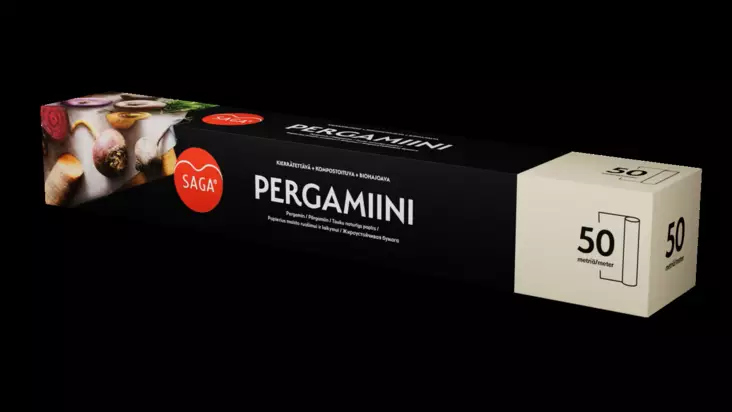 Saga pergamiini 39cm x 50m - Foliot - 6414300020479 - 1