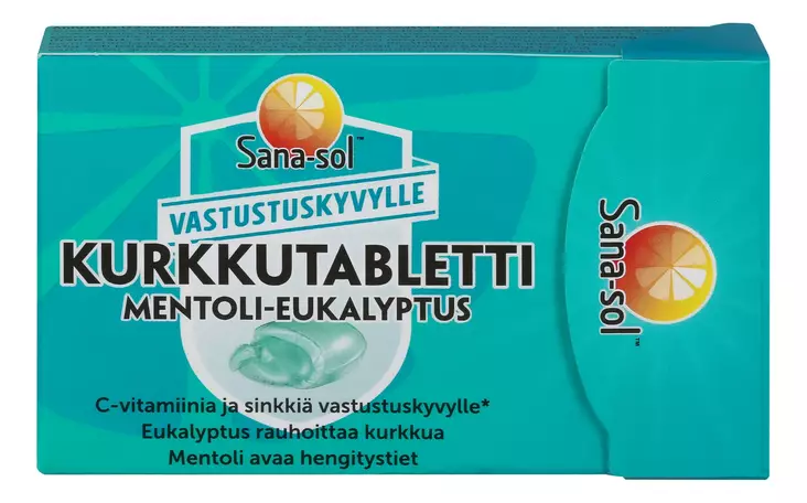Sana-sol kurkkutabletti 16kpl - Vitamiinit ja mineraalit - 7070866035709 - 1