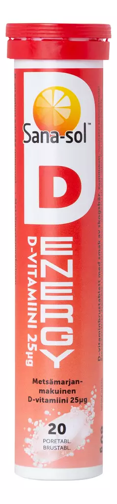 Sana-sol poretabletti d energy - Vitamiinit ja mineraalit - 5702071388029 - 1