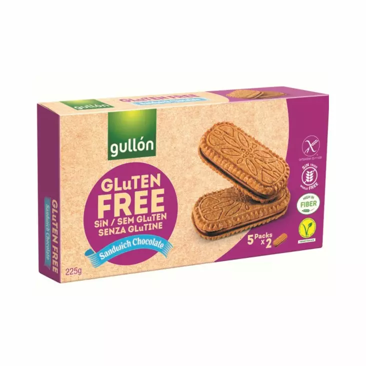 Sandwich choco gluteeniton 225g - Keksit - 8410376061789 - 1