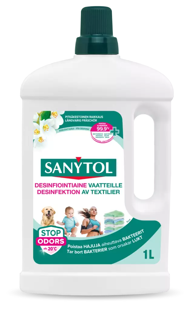 Sanytol 1l Desinfiointiaine vaatteille - Erikoispesuaineet - 3045206360609 - 1