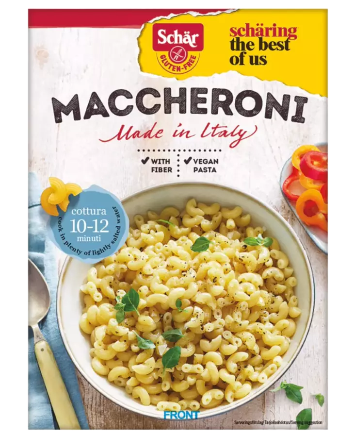 Schär maccheroni 500g - Pastat - 8008698048399 - 1