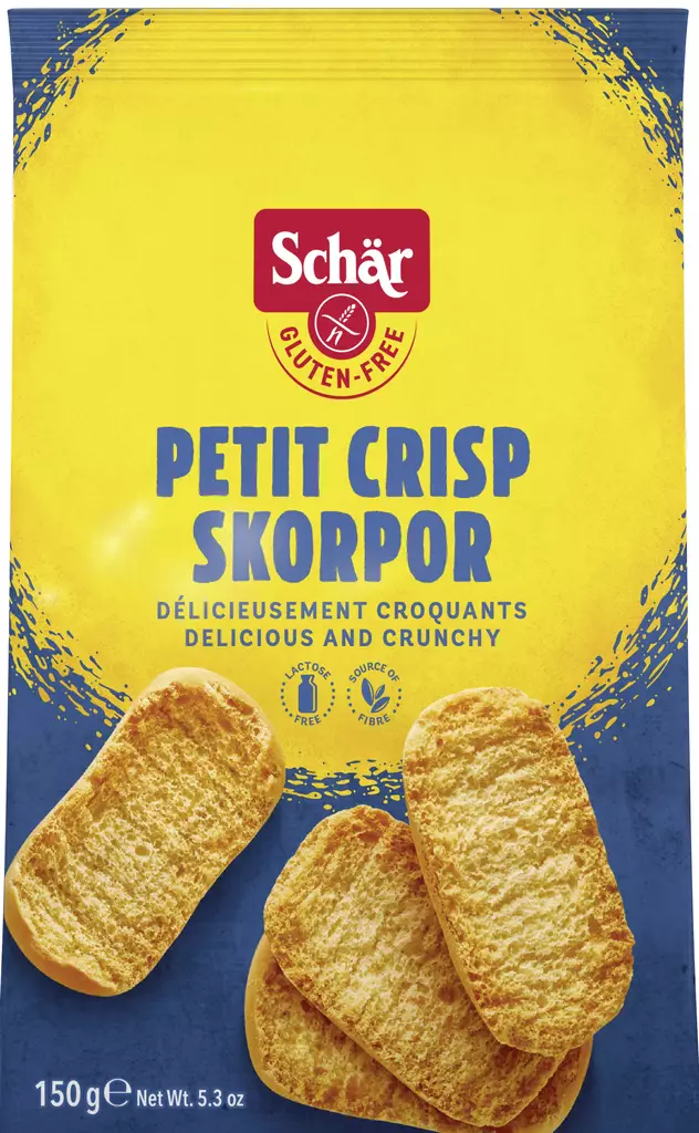 SCHÄR PETIT CRISP SKORPOR 150G - Kissat - 8008698002209 - 1