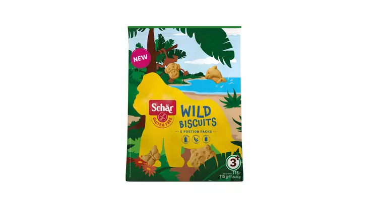 Schär wild biscuits eläinkeksit 115g - Kissat - 8008698041369 - 1