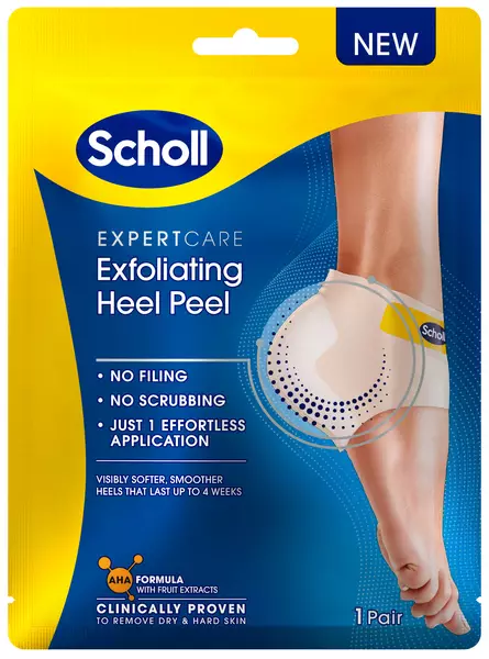 Scholl kuoriva kantapäänaamio 1 pari - Jalkojenhoitotuotteet - 5056585800479 - 1