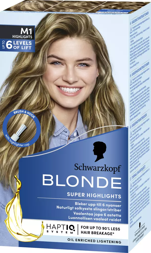 Schwarzkopf Blonde M1 Highlights Super - Hiusvärit - 7332531093569 - 1