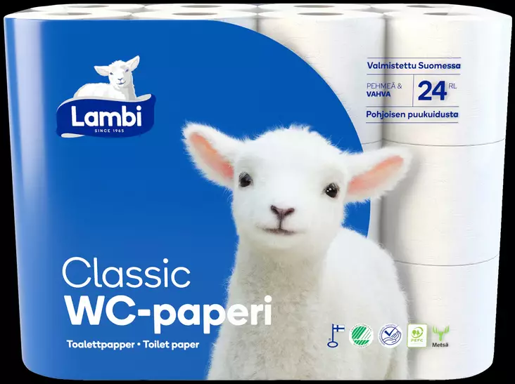 Serla Lambi wc-paperi 24 RLL - WC-paperit - 7316970179459 - 1