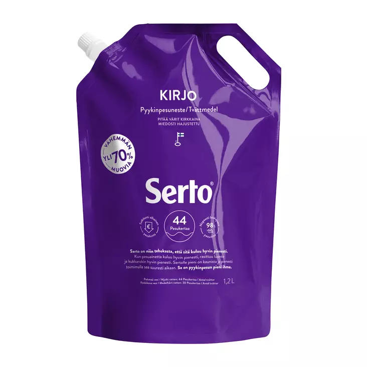 Serto Kirjo Pyykinpesuneste 1,2l - Pyykinpesu- ja huuhteluaineet - 6417964579659 - 1