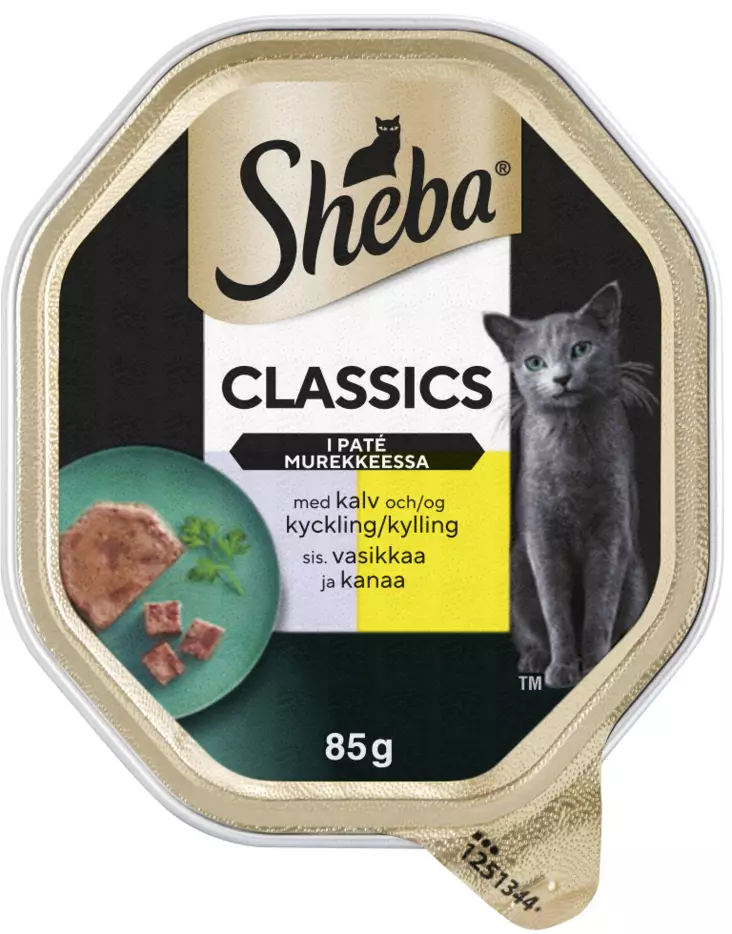 Sheba Classics Vasikanliha ja kana 85g - Kissan märkäruoat - 4008429065699 - 1