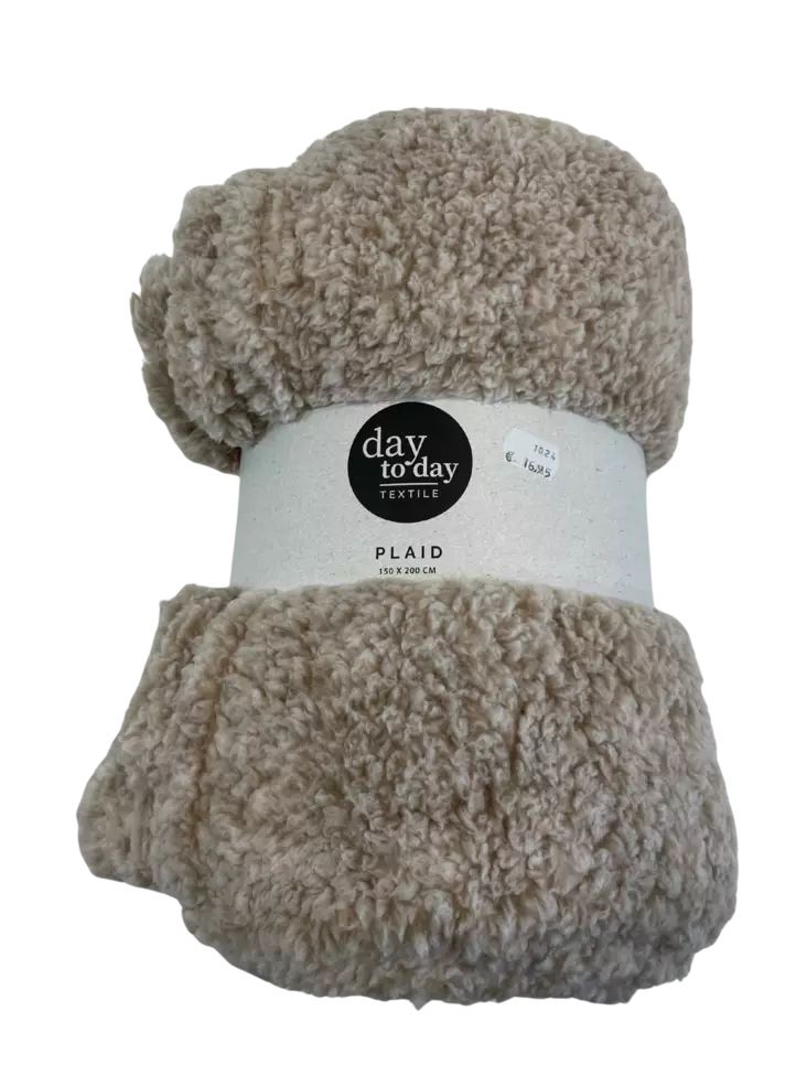 Sherpa viltti 150x200cm beige - Viltit - 8721037123969 - 1