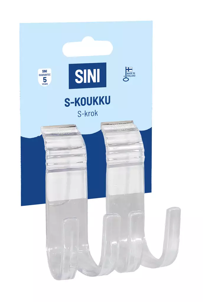 Sini S-koukku 2 kpl - Henkarit - 6423800013409 - 1
