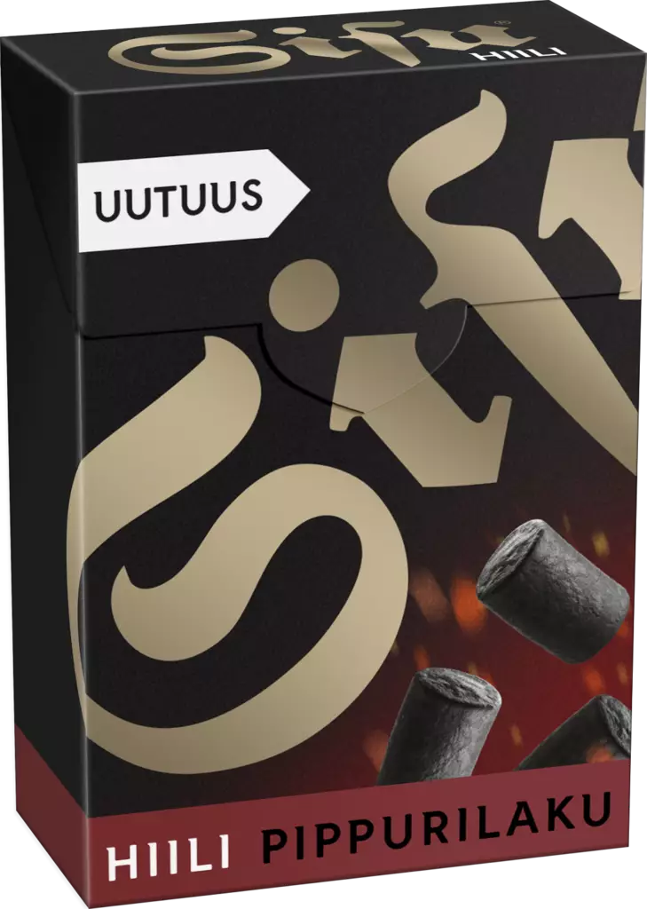Sisu hiili pippurilaku 80g - Karkit - 6420256016619 - 1