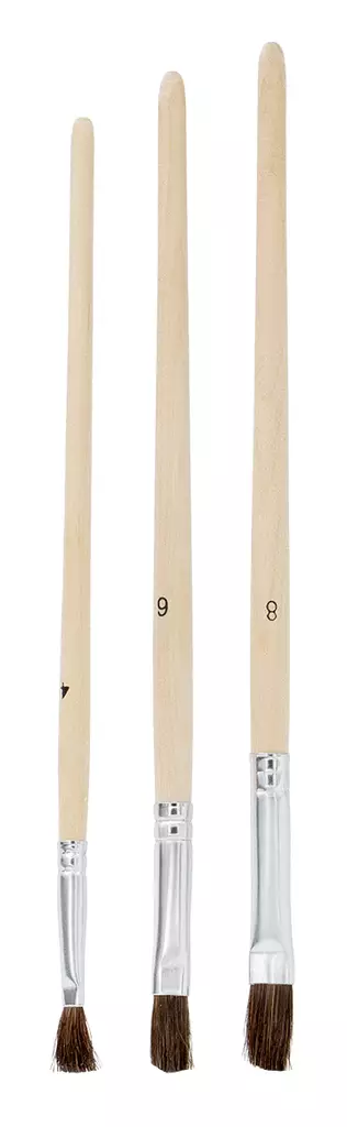 Sivellinsarja kärki 3-os. - Pensselit ja siveltimet - 4013307743699 - 2