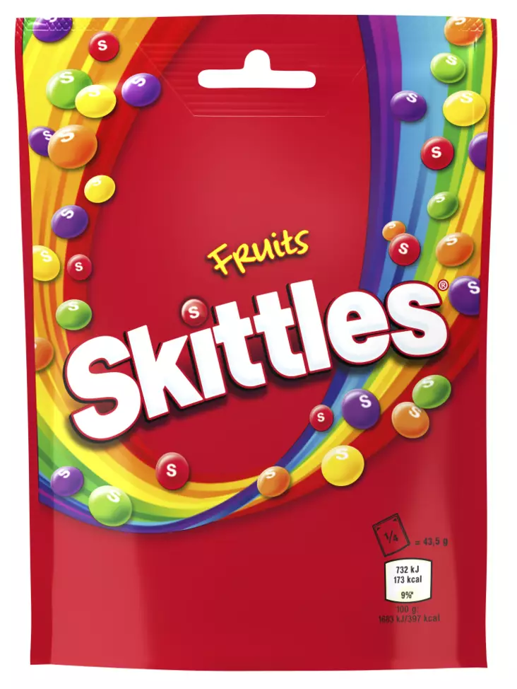 SKITTLES FRUITS 45G - Koirat - 4009900455299 - 1