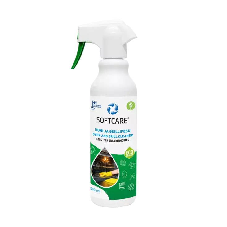 Softcare Uuni- ja Grillipesu 500ml - Erikoispesuaineet - 6416977713449 - 1
