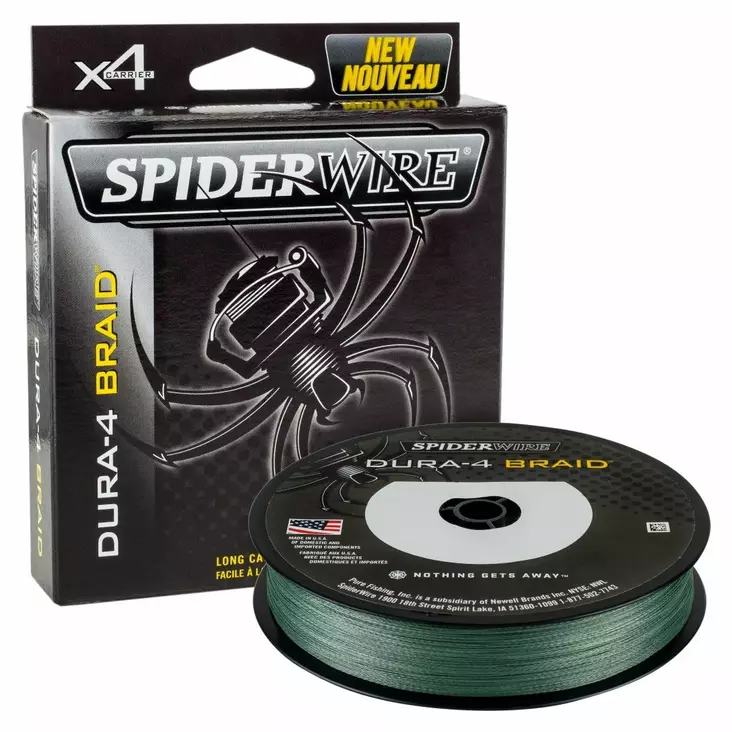 Spiderwire Dura 4 Braid Green 0,12mm 150m - Siimat - 022021636129 - 1