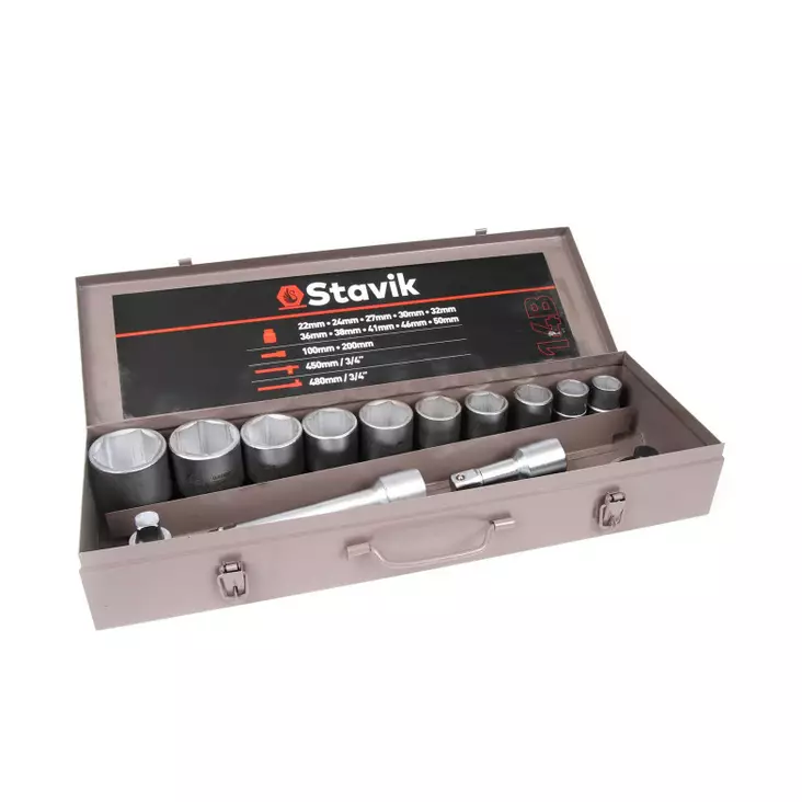 Stavik 3/4" Konemiehen hylsysarja 14-osainen - Työkalusarjat - 6438212105079 - 1