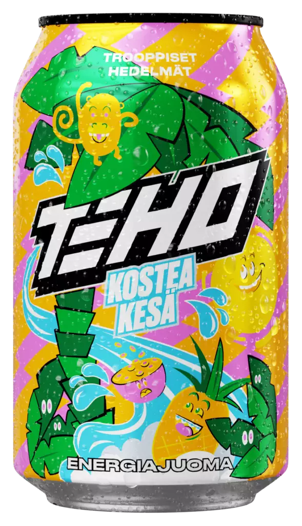 Teho Kostea kesä energiajuoma 0,33l - Energiajuomat - 6419800121749 - 1