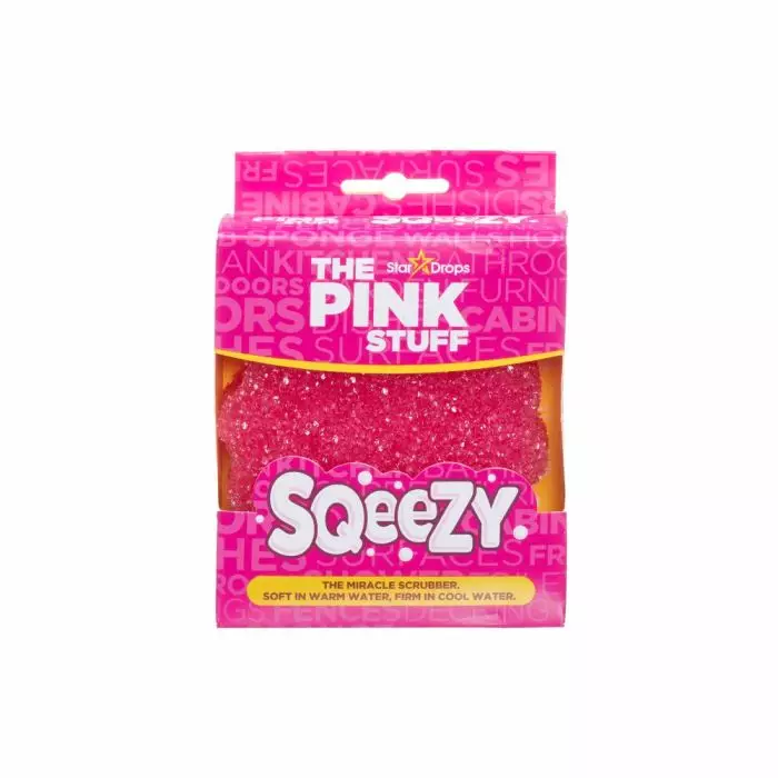 The Pink Stuff Sqeezy Scrubber - Hankaussienet ja teräsvillat - 5060033823439 - 1