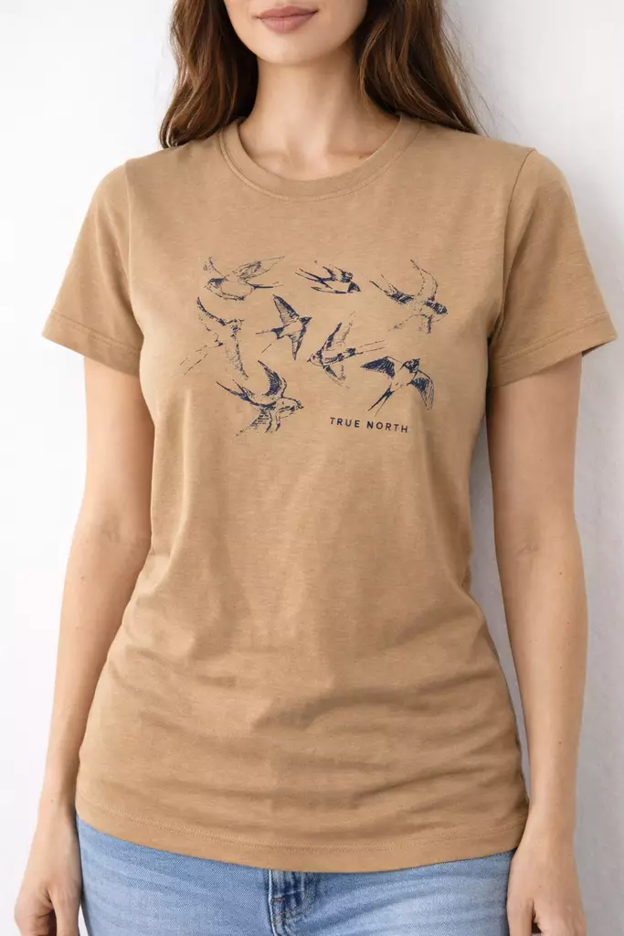 True North t-paita khaki - Naisten paidat ja puserot - 731259090750 - 1