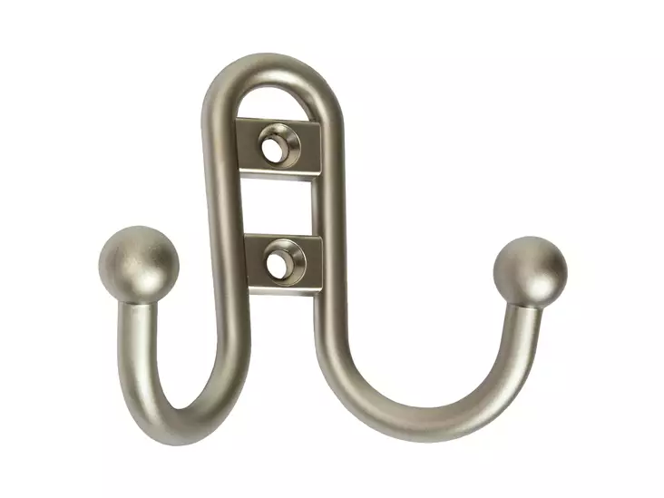 Vaatekoukku Arona 68mm mattanikkeli - Koukut ja naulakot - 6414675062449 - 1