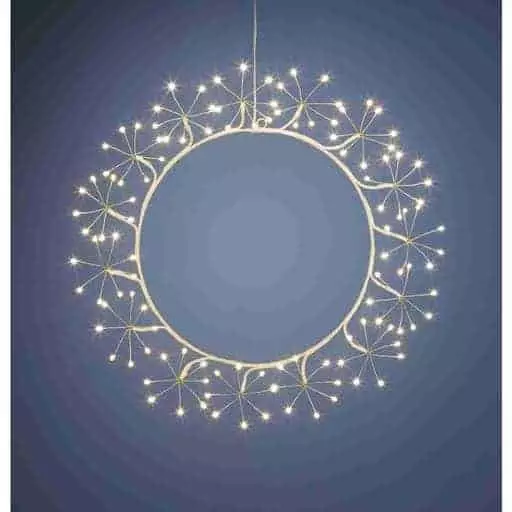 Valokranssi 120 led 35cm - Jouluvalot - 6438159313209 - 1