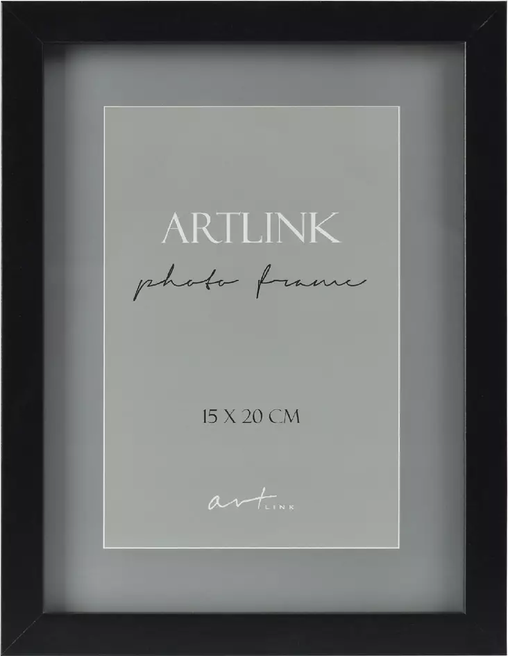 Valokuvakehys nina mdf 15x20cm musta - Taulut ja kehykset - 4740100452069 - 1