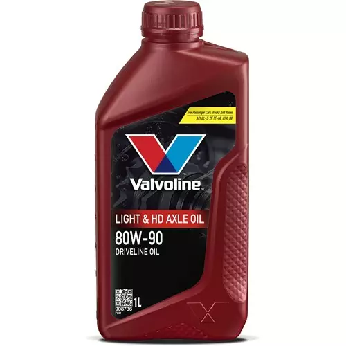 Valvoline Light & Heavy Duty Axle Oil 80W-90 akselistoöljy 1L - Vaihteisto-ja peräöljyt - 8710941016009 - 1