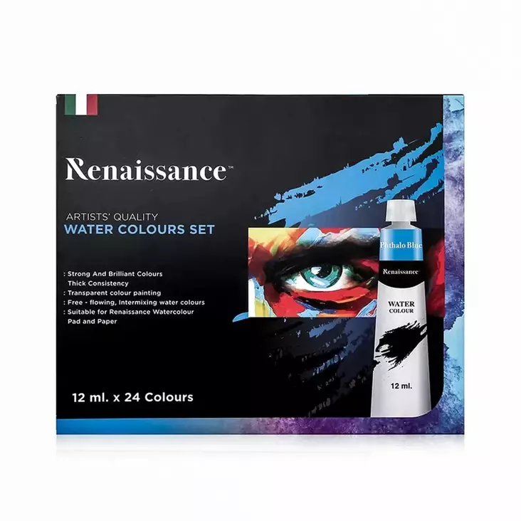 Vesivärit 24 x 12 ml - Vesivärit - 8851907218119 - 1