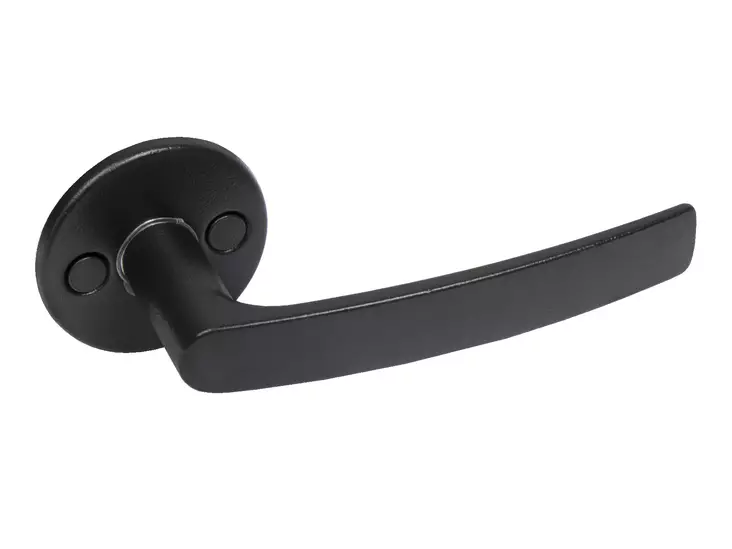 Väliovenpainike SINI samakki/satiini/musta - Ovenkahvat ja helat - 6414676014409 - 1