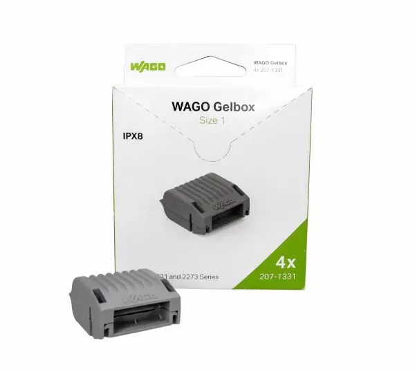 Wago geelirasia IPx8, 1-liitin - Johtoliittimet - 4055143997799 - 1