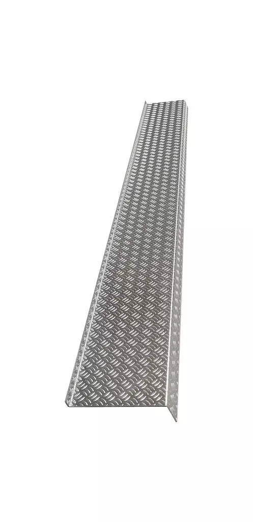 WARMA Kynnyspelti alumiini riisinjyvä 120mm, pituus 1,2m - Peltilistat ja kynnykset - 6430070620039 - 1