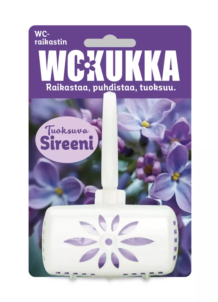 Wc-kukka raikastin 50g sireeni - Ilmanraikastimet ja wc-raikastimet - 7310619185009 - 1