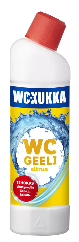WC Kukka Sitrus WC-geeli 750ml - Kodin pesuaineet - 6412203102889 - 1