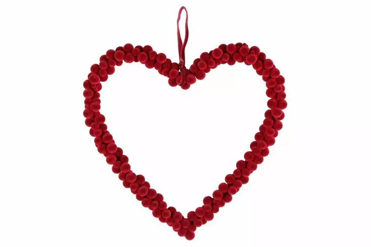 Winteria kranssi sydän - Joulukoristeet - 6410416511139 - 1