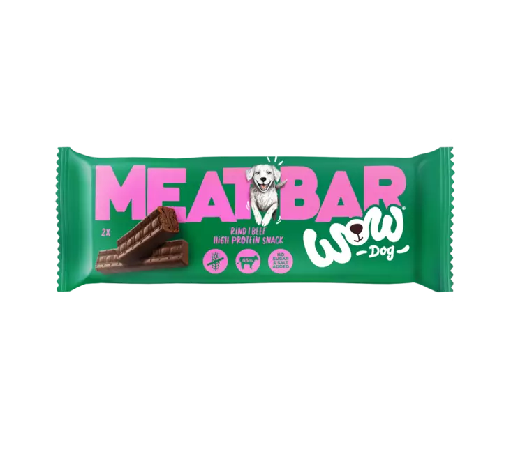Wow Dog Meat Bar nauta 40g - Koiran herkut - 9120134040169 - 1